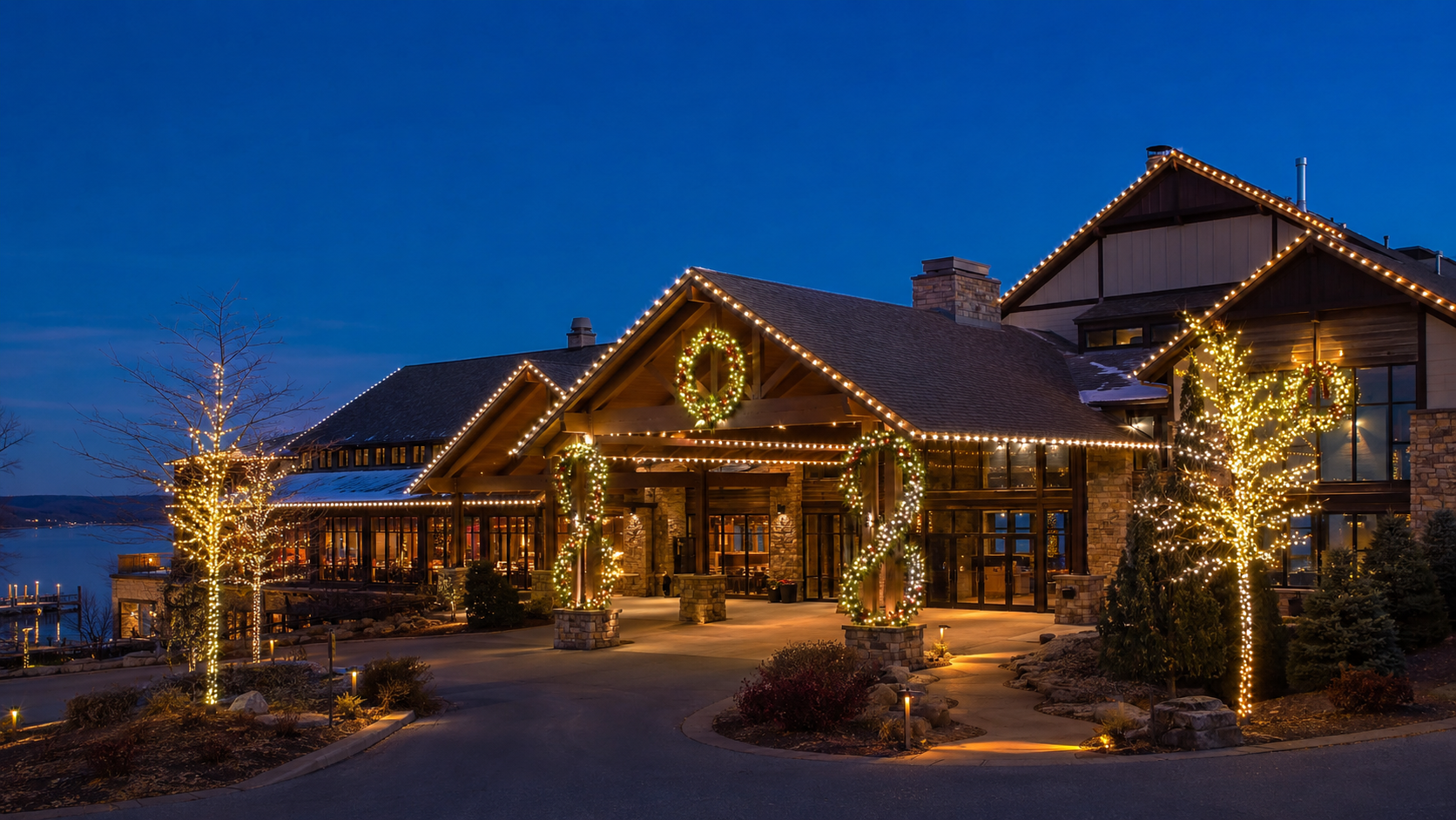 Professional Christmas lighting design 6